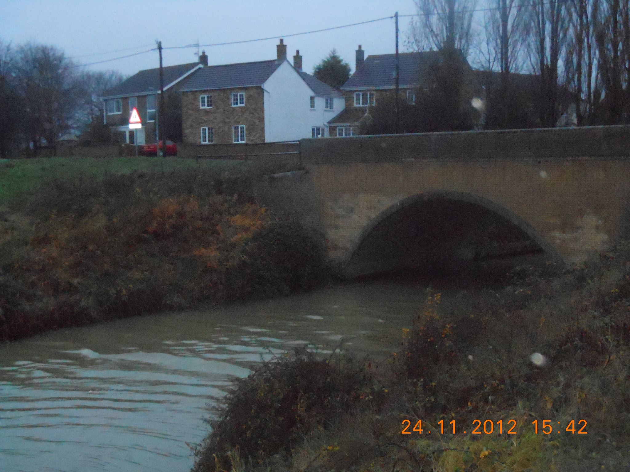 Ramsey 40ft. One of the hot spots along this drain and a mecca for Zander.